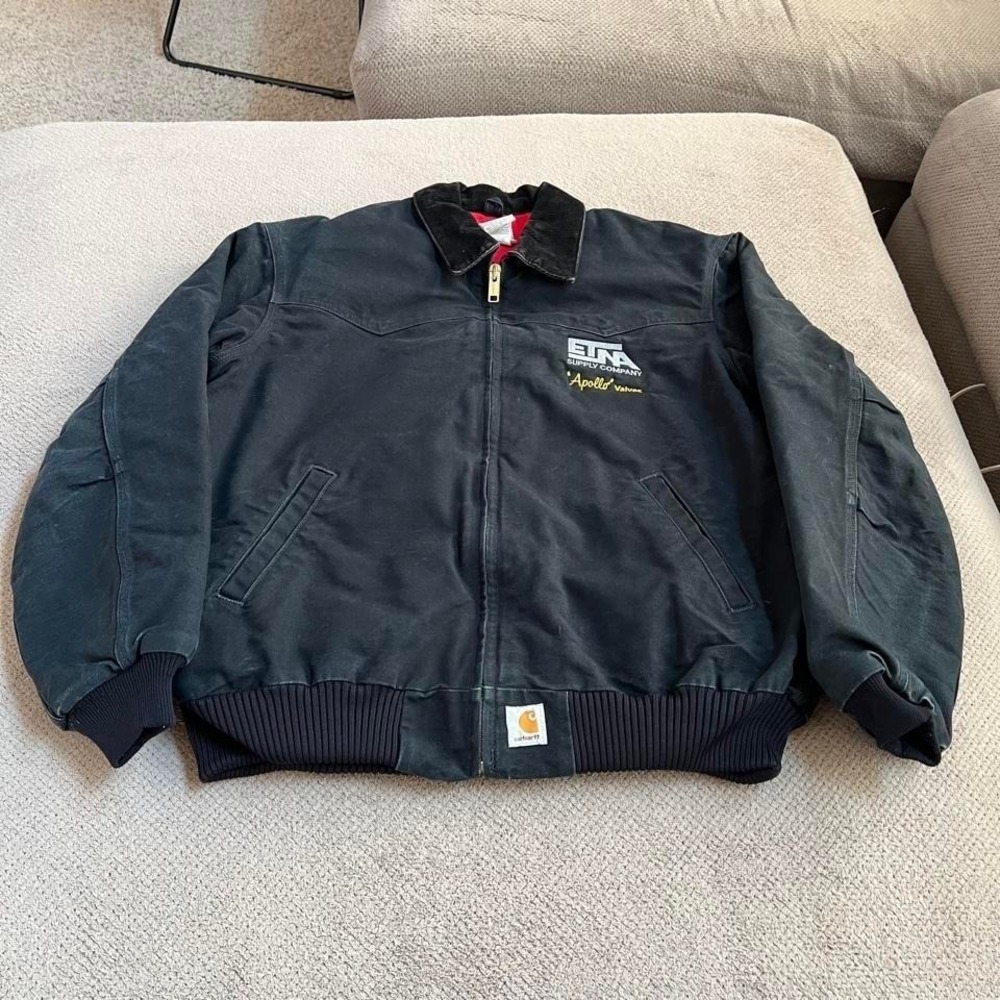 Vintage 1990s carhartt Santa Fe jacket J13BLK